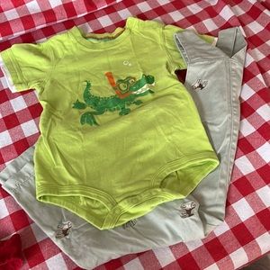 Infant Overalls And Onesie